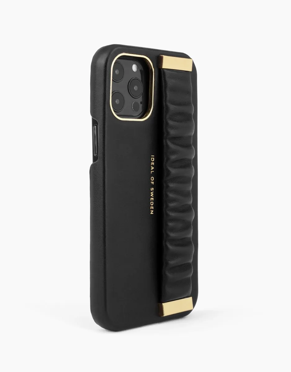 iDeal of Sweden Statement Case Top-Handle iPhone 12 Pro Max - Ruffle Noir - 3 Pasjes