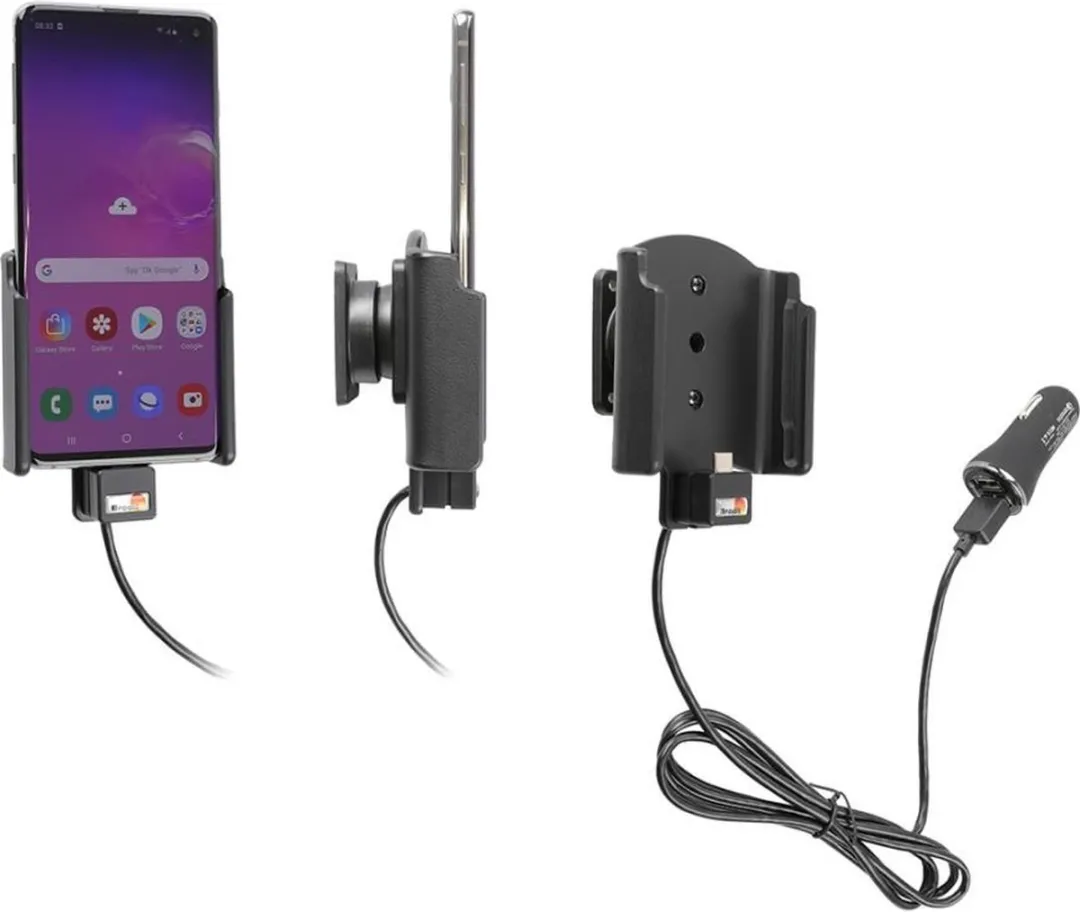 Brodit Galaxy S10 Houder-Lader 12/24V