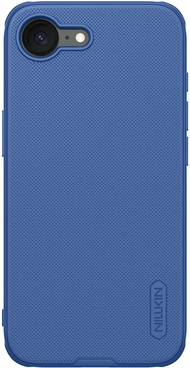 Nillkin Super Frosted Shield Hoesje iPhone 16 - Blauw