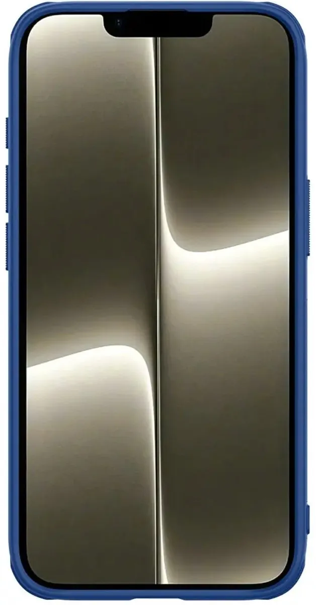 Nillkin Super Frosted Shield Hoesje iPhone 16 - Blauw