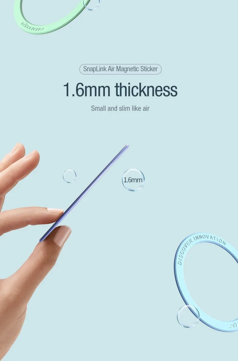 Nillkin SnapLink Air MagSafe Sticker Groen