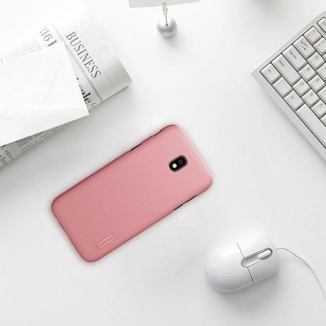 Nillkin Frosted Shield Hoesje Samsung Galaxy J7 (2017) - Roze - afbeelding 6 van 6