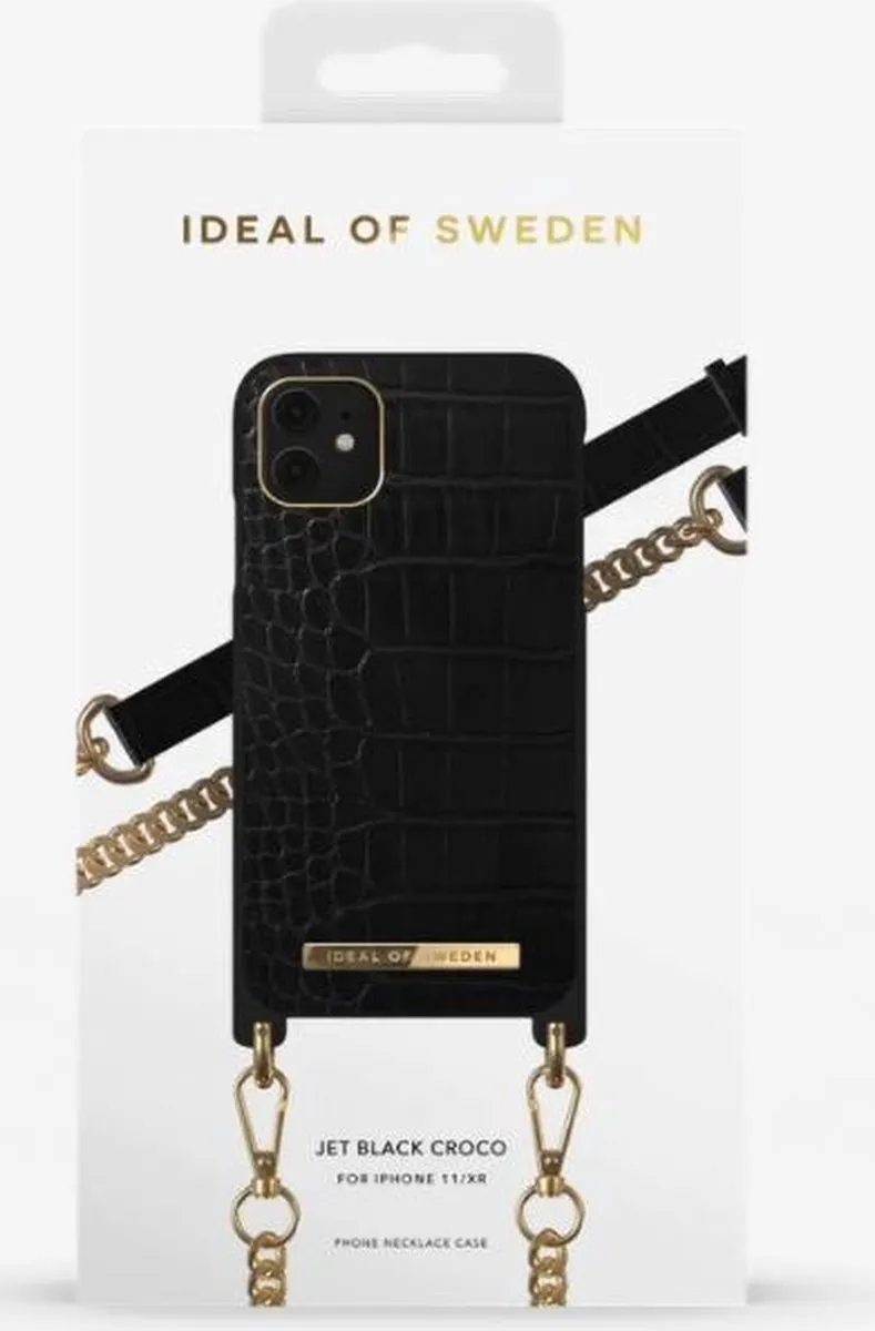 iDeal of Sweden iPhone Necklace Case iPhone 11/XR - IDNCSS20-I1961-207 - Zwart