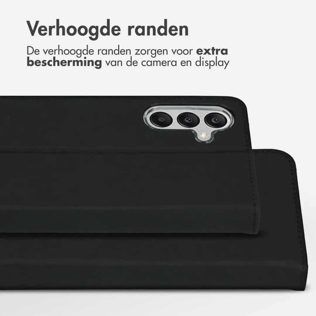 Accezz Hoesje Samsung Galaxy A25 Wallet Softcase - Zwart