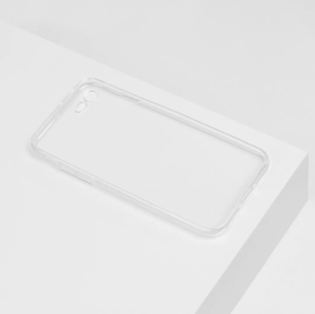 BMAX TPU Softcasehoesje iPhone SE 2022 - Transparant