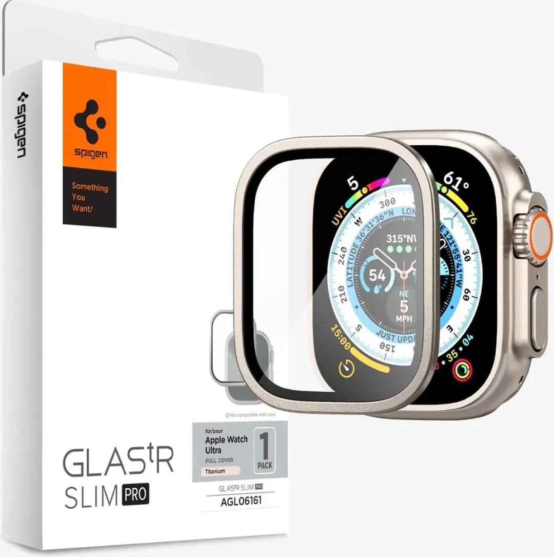 Spigen Glas.tR Slim Pro Apple Watch Ultra 49mm - Titanium