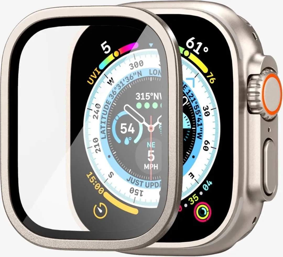 Spigen Glas.tR Slim Pro Apple Watch Ultra 49mm - Titanium