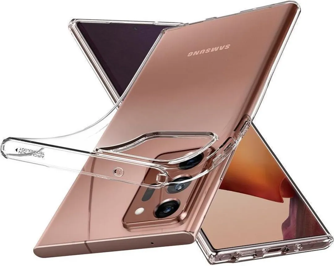 Spigen Crystal Flex Hoesje Samsung Galaxy Note20 Ultra - Transparant