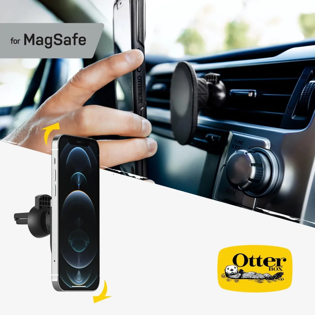 OtterBox MagSafe Autoventilatiebevestiging 78-80445 - Zwart - afbeelding 6 van 6