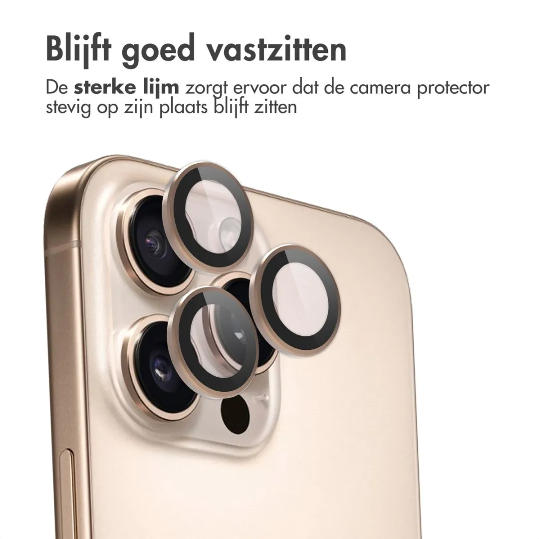 Imoshion Camera Lens Protector SH00080341 - 2 Stuks - Desert Titanium