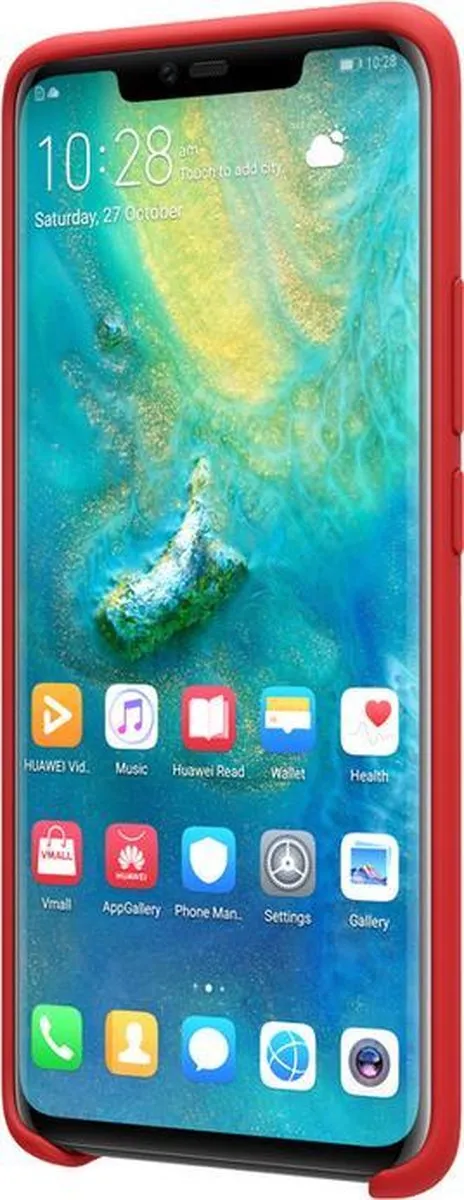 Nillkin Flex Silicone HardCase Huawei Mate 20 Pro - Rood - afbeelding 3 van 5