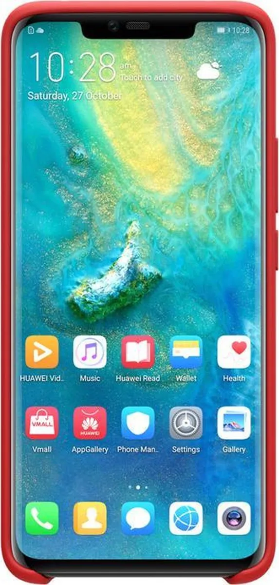Nillkin Flex Silicone HardCase Huawei Mate 20 Pro - Rood - afbeelding 2 van 5