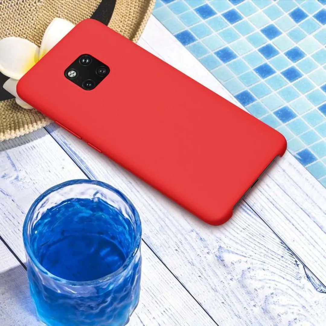 Nillkin Flex Silicone HardCase Huawei Mate 20 Pro - Rood - afbeelding 5 van 5