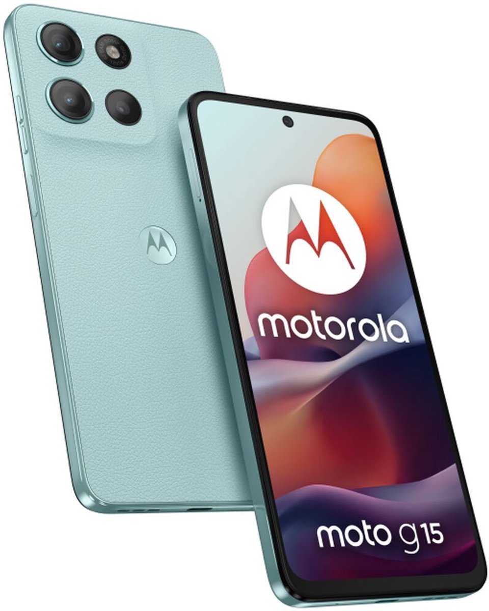Motorola G15 - 512GB - Light Blue