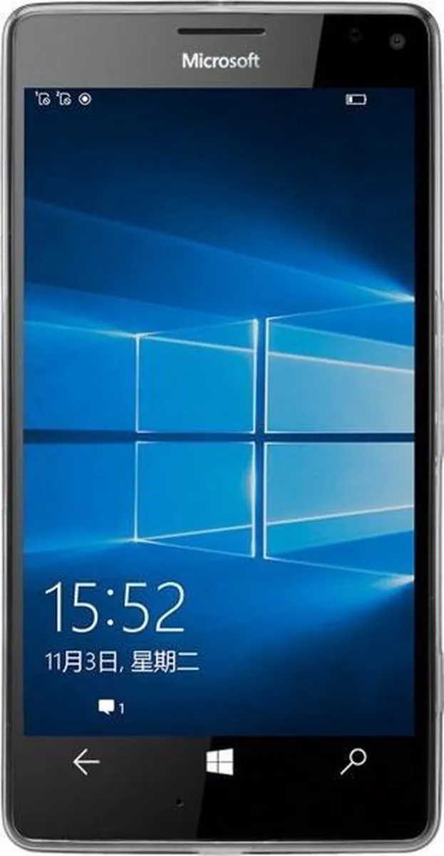 Nillkin Nature TPU Hoes Microsoft Lumia 950 XL - Transparant Lichtgrijs - afbeelding 3 van 5