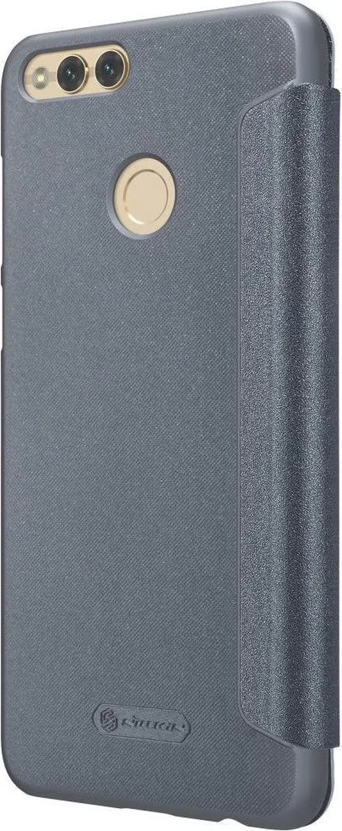Nillkin Book Case Sparkle Honor 7X Hoesje - Zwart - afbeelding 5 van 5