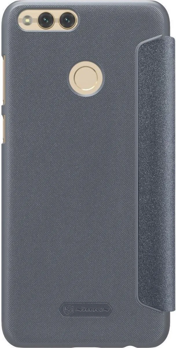 Nillkin Book Case Sparkle Honor 7X Hoesje - Zwart - afbeelding 3 van 5
