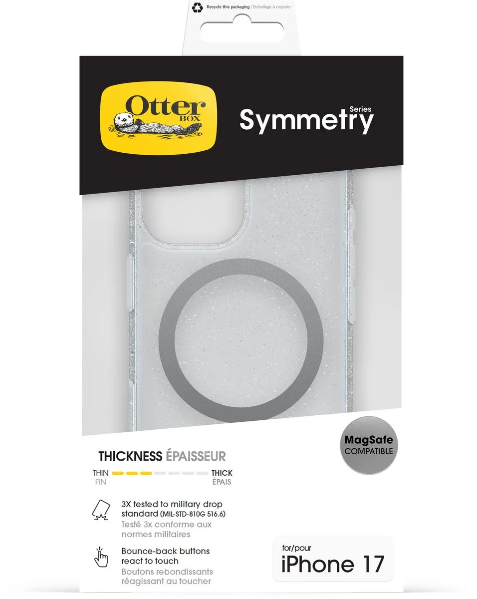 OtterBox Symmetry iPhone 17 Magsafe Backcover - Stardust - 77-98788