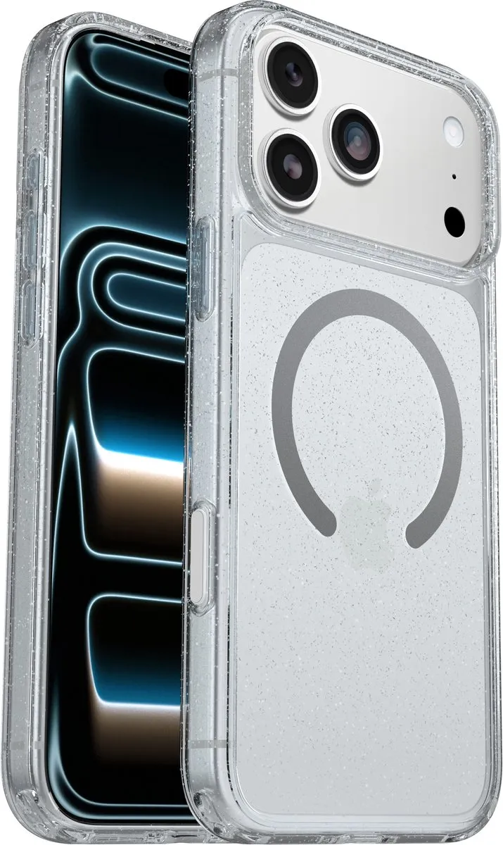 OtterBox Symmetry Clear MagSafe 77-98863 - iPhone 17 Pro Max - Sterrenstof - afbeelding 6 van 6