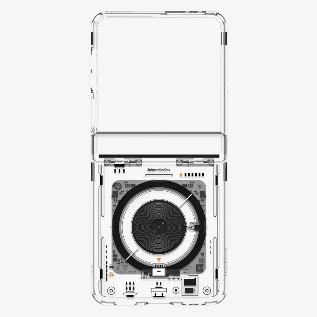 Spigen Ultra Hybrid Pro Case Zwart - Samsung Galaxy Z Flip 7 - MagSafe