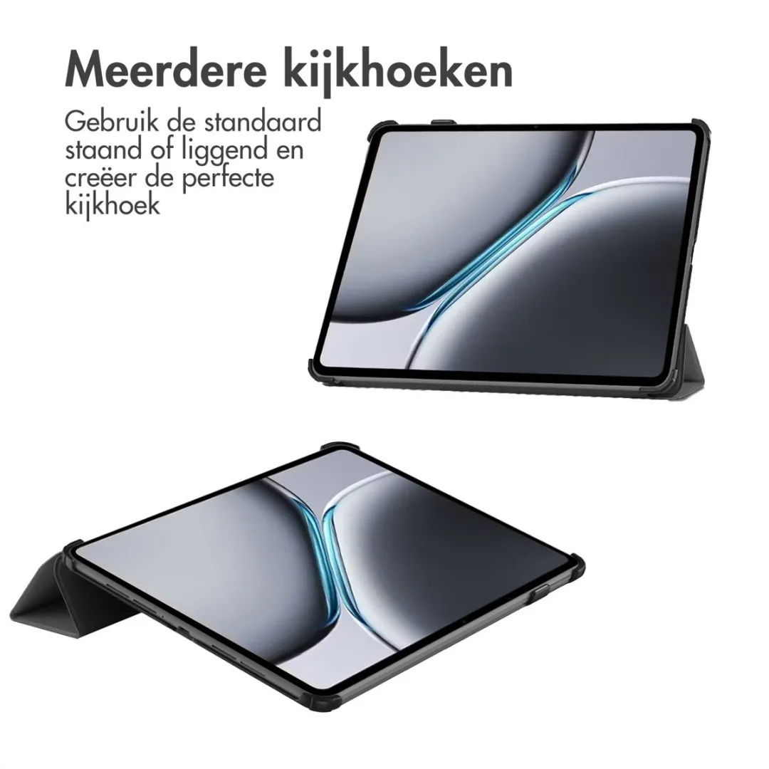 Imoshion Tablethoes SH00076826 OnePlus Pad 2 - Trifold Bookcase Grijs