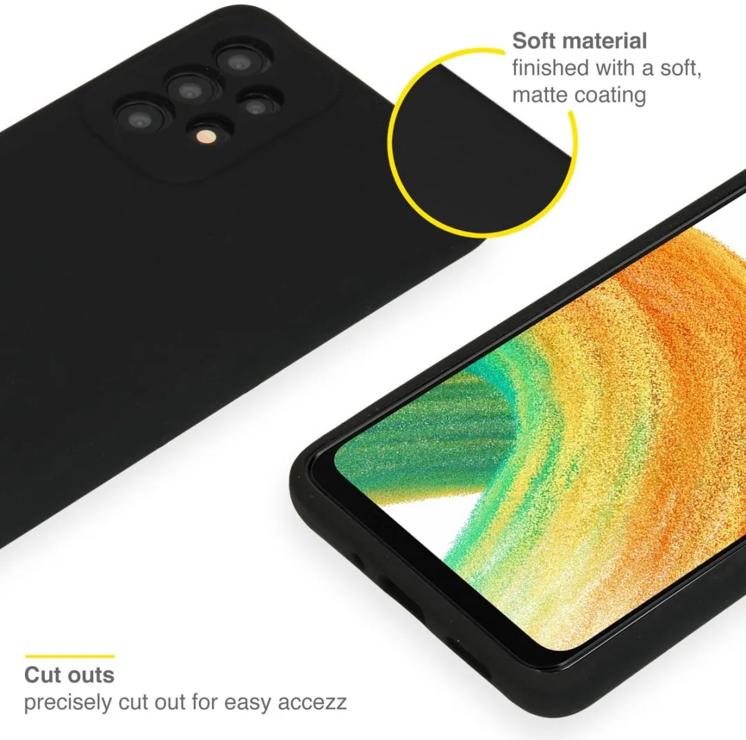 Accezz Hoesje Samsung Galaxy A33 - Zwart
