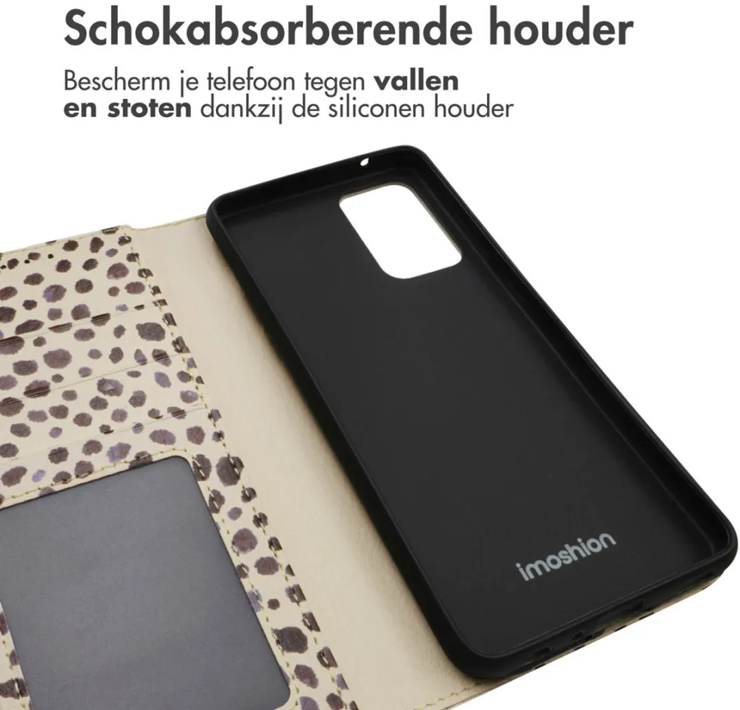 Imoshion Hoesje Samsung Galaxy A52 - Black And White Dots - 3 Pasjes