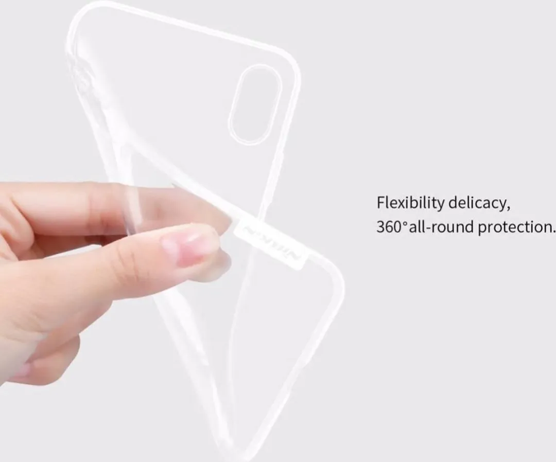 Nillkin iPhone XR Hoesje - Grijs transparant