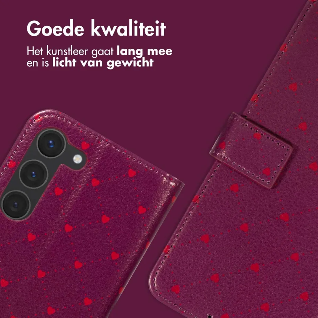 Imoshion Galaxy S23 Hoesje - 3 Pasjes - Rood