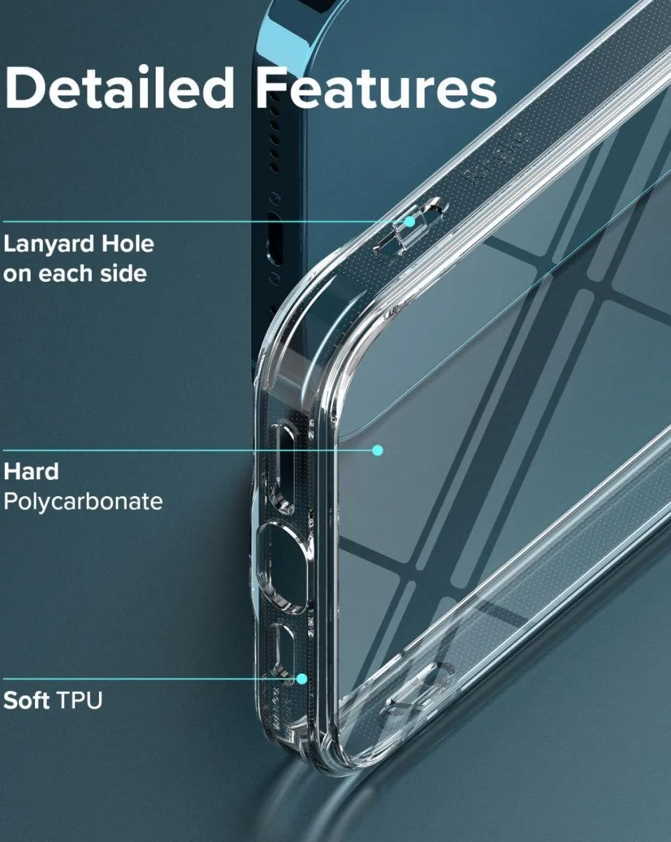 Ringke Fusion Back Cover Transparant Hoesje Geschikt voor Apple iPhone 13 Pro Max