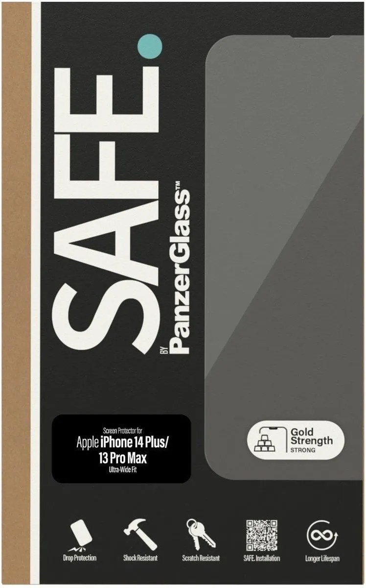 PanzerGlass SAFE95175 Screenprotector - iPhone 13 Pro Max/14 Plus