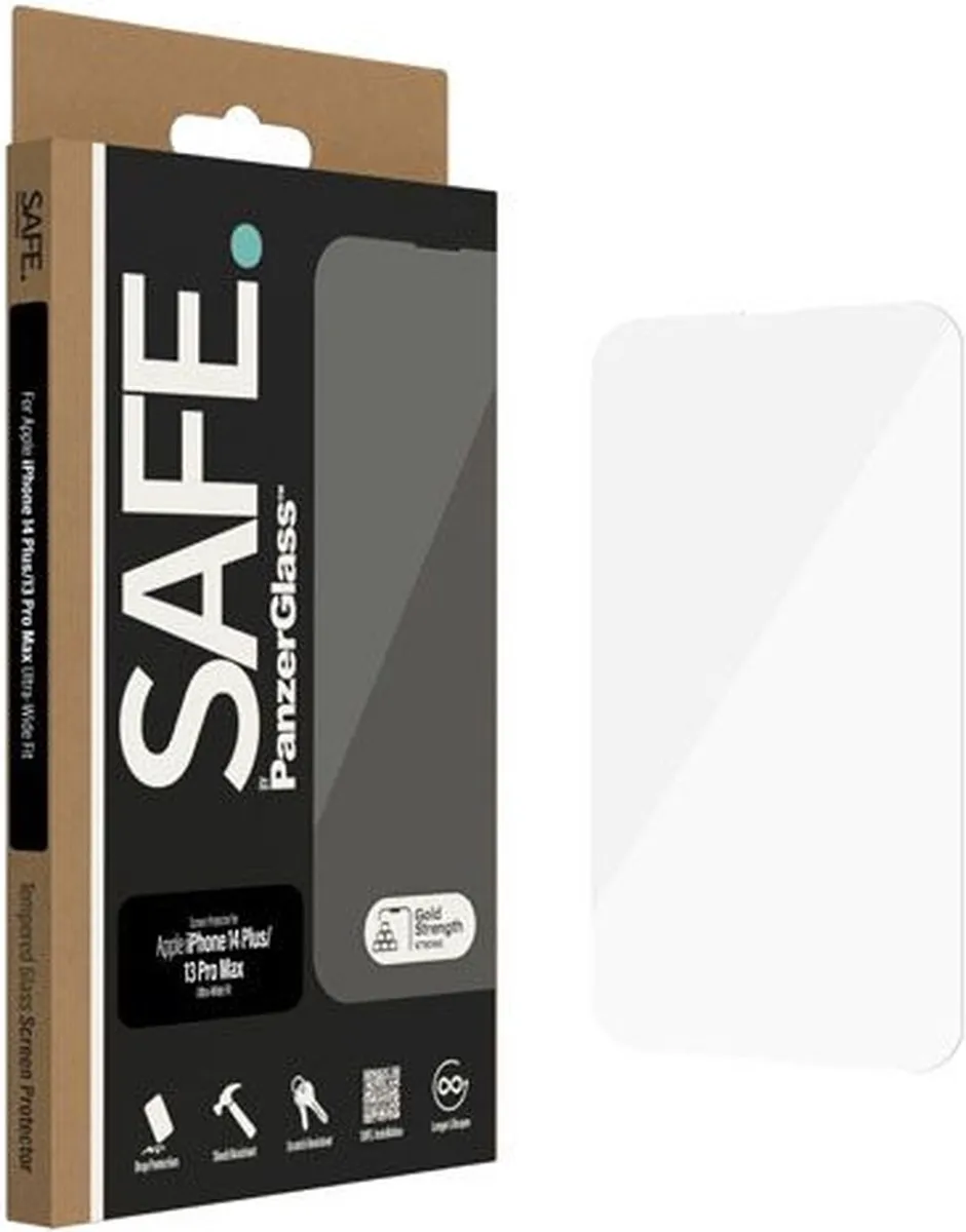 PanzerGlass SAFE95175 Screenprotector - iPhone 13 Pro Max/14 Plus