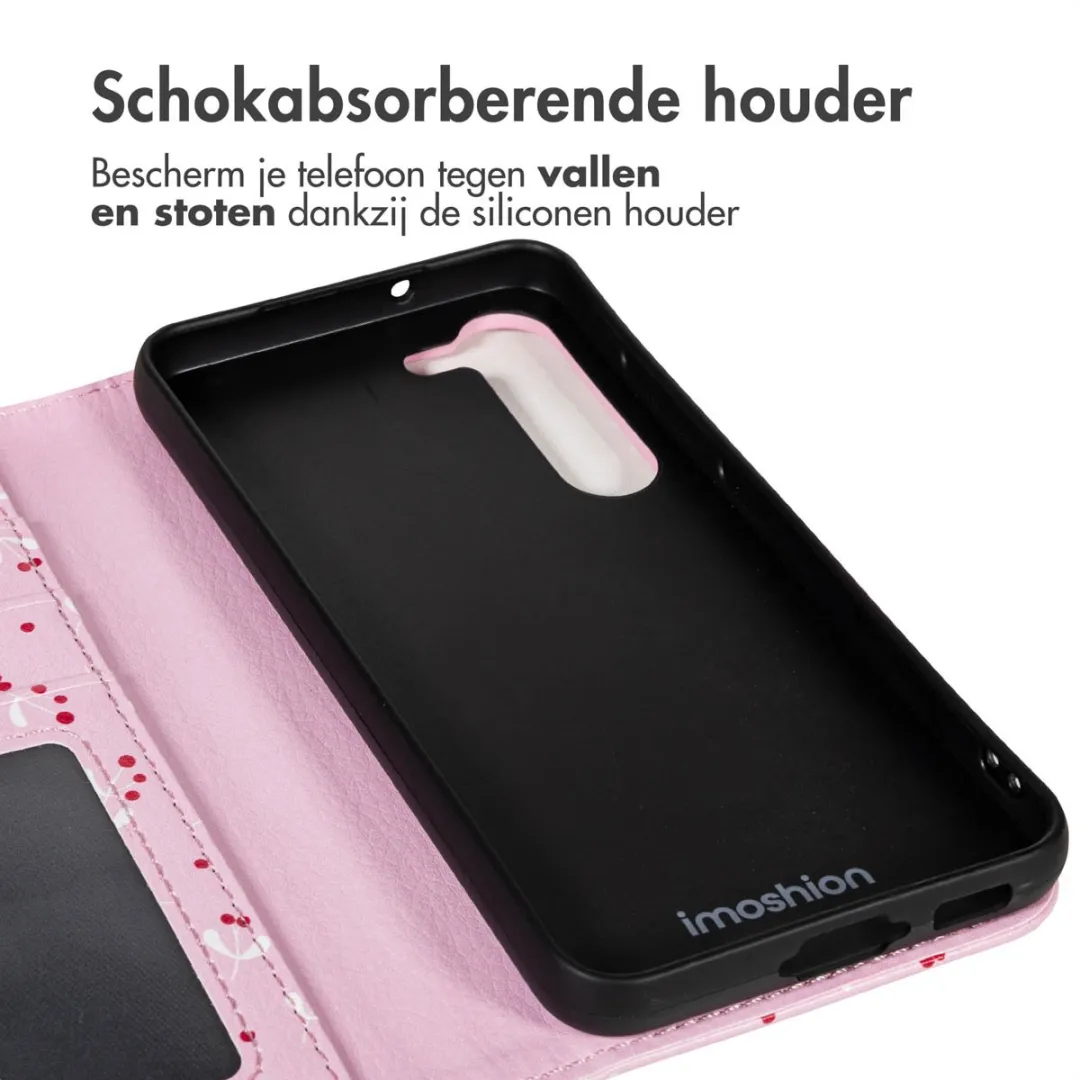 Imoshion Bookcase Hoesje Samsung Galaxy S23 - 3 Pasjes - Blush Berries