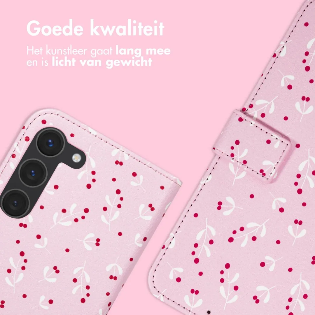 Imoshion Bookcase Hoesje Samsung Galaxy S23 - 3 Pasjes - Blush Berries