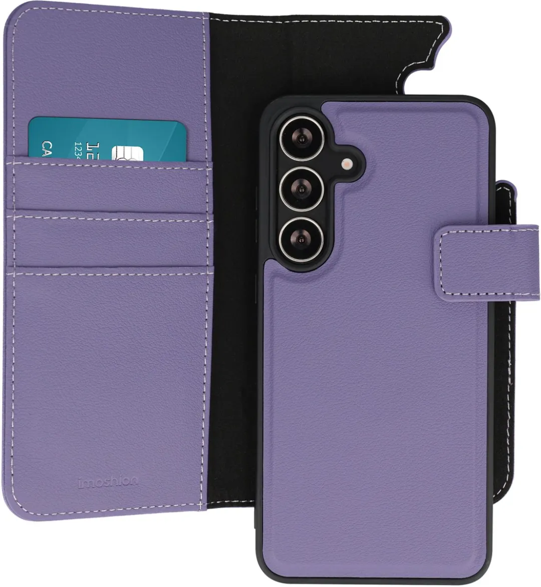 Imoshion Hoesje Samsung Galaxy S24 FE - 2-in-1 Bookcase Paars