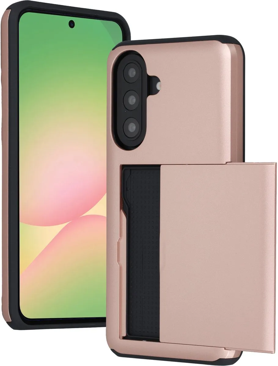 Imoshion Hoesje Samsung Galaxy A57 - Pasjeshouder Rosé goud