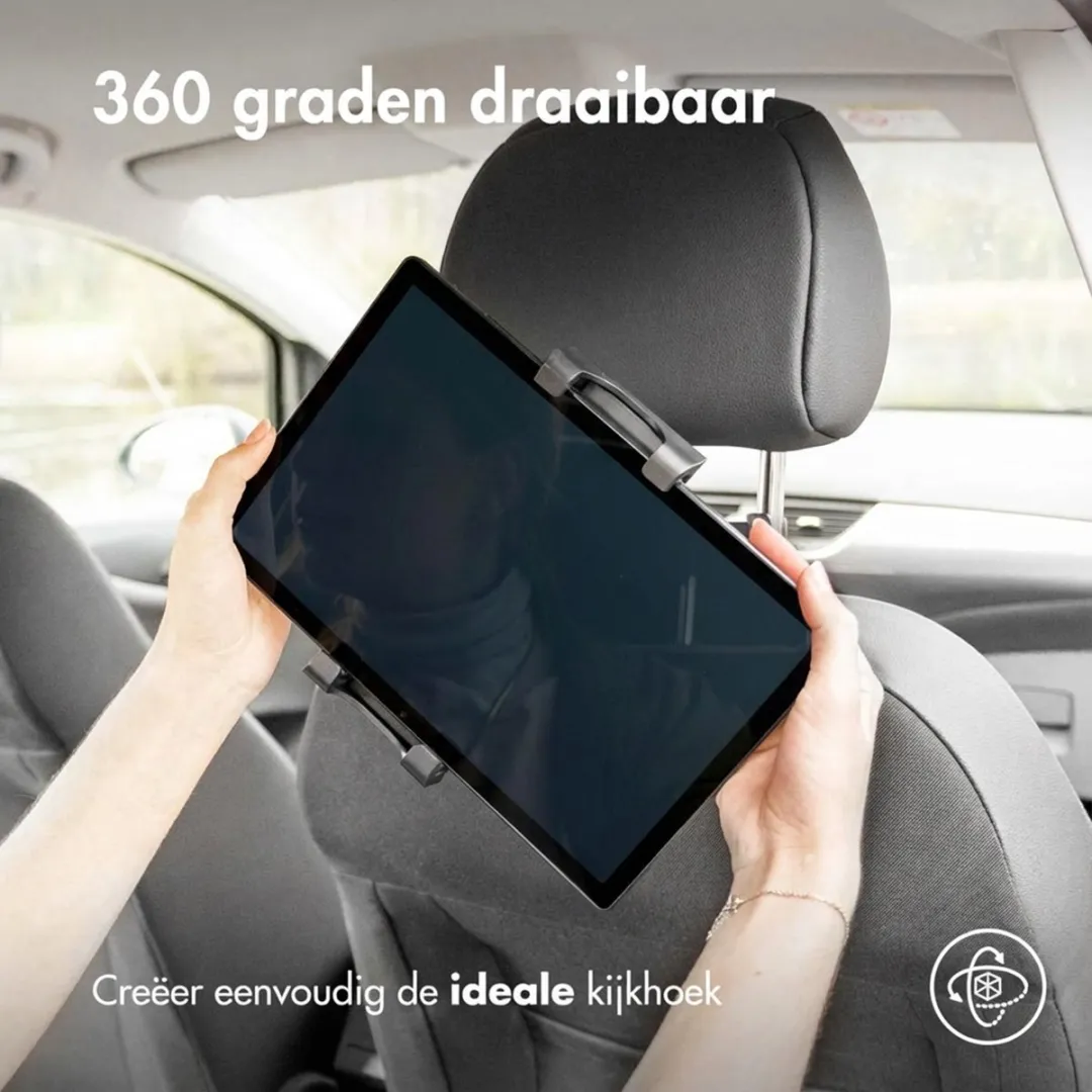 Imoshion SH00054864 Tablethouder Auto - 360° Draaibaar - 14.5 Inch - Zwart