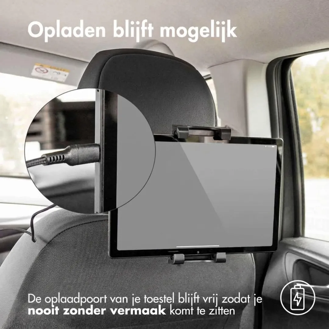 Imoshion SH00054864 Tablethouder Auto - 360° Draaibaar - 14.5 Inch - Zwart - afbeelding 6 van 6