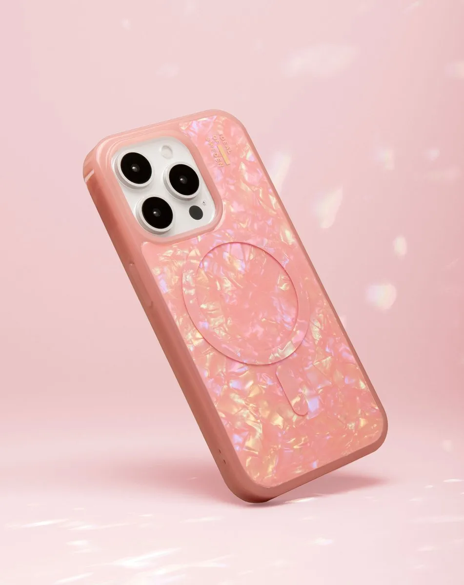 iDeal of Sweden Pearlized Case iPhone 16 - MagSafe - Pink