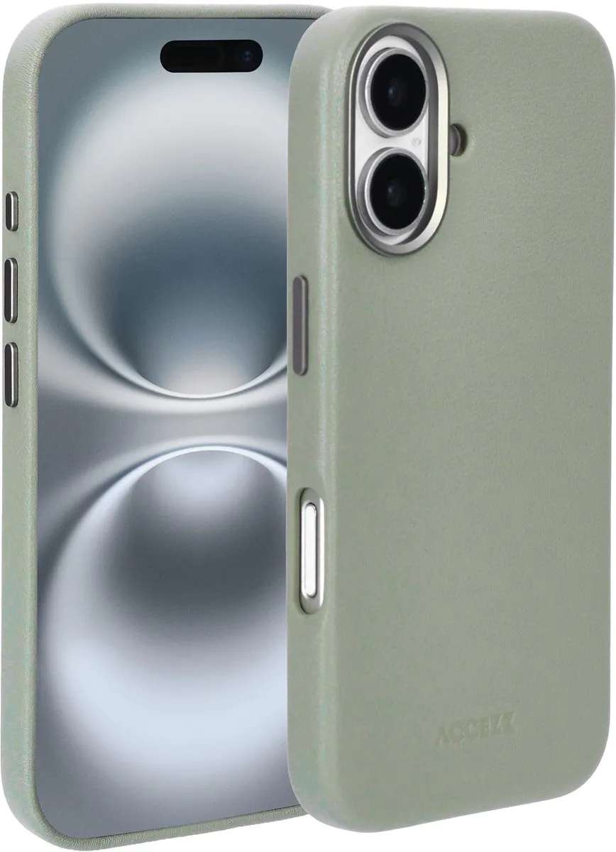 Accezz iPhone 16 Hoesje Light Grey