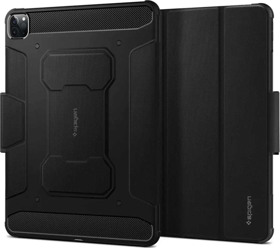 Spigen Rugged Armor Pro ACS02889 iPad Pro 12.9 Hoes - Zwart