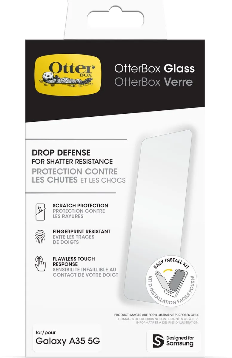 OtterBox Screenprotector Samsung Galaxy A35 5G - 1 Stuk