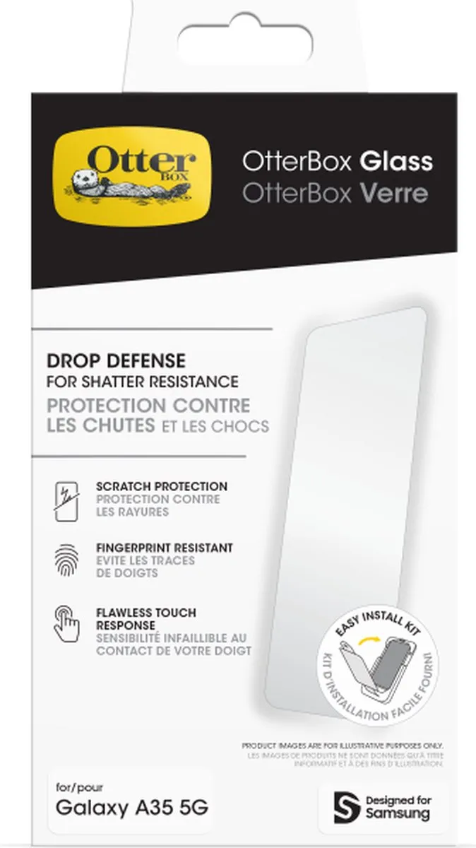 OtterBox Screenprotector Samsung Galaxy A35 5G - 1 Stuk
