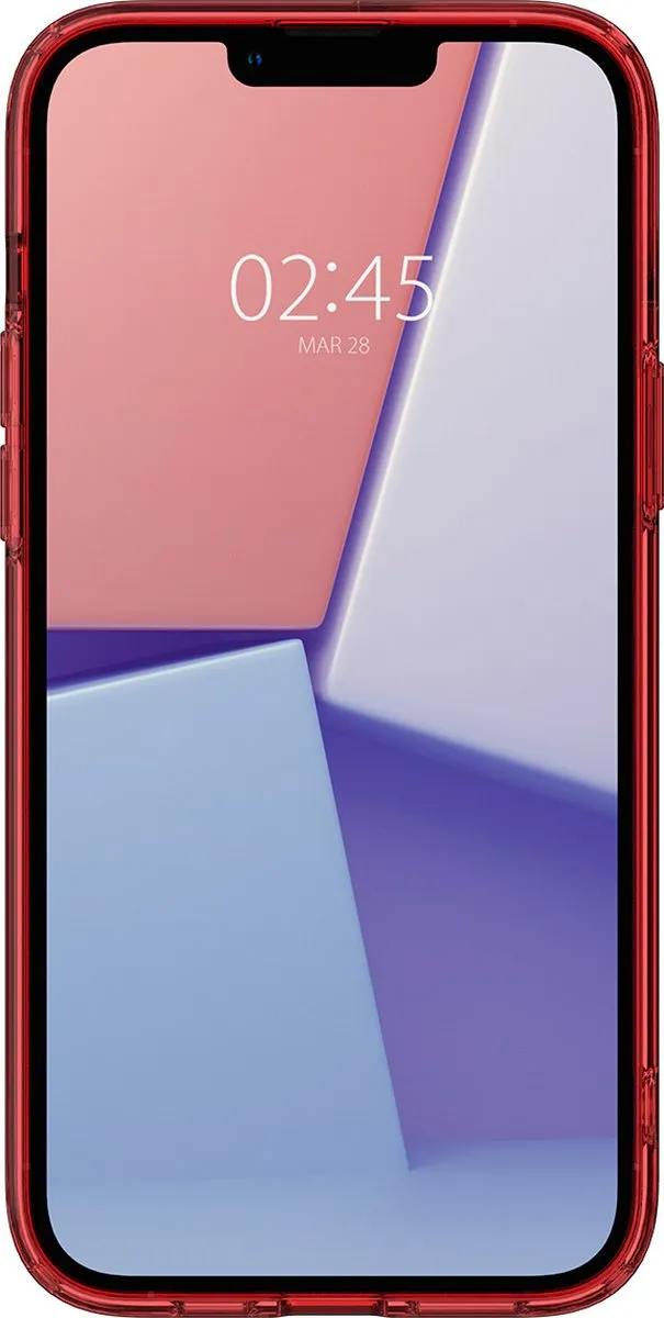 Spigen Ultra Hybrid ACS04896 iPhone 14 Plus Hoesje - Rood