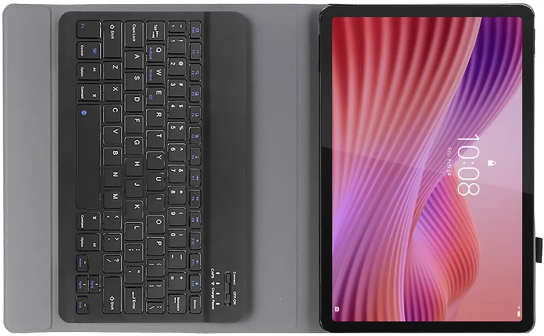 Just in Case Cazy TLE2840KB1QY Tablethoes met Toetsenbord - Lenovo Yoga Tab 10 - Zwart - afbeelding 6 van 6