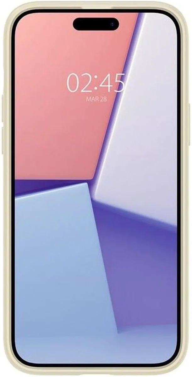 Spigen Crystal Hybrid ACS06461 Hoesje - iPhone 15 Plus - Transparant Bruin