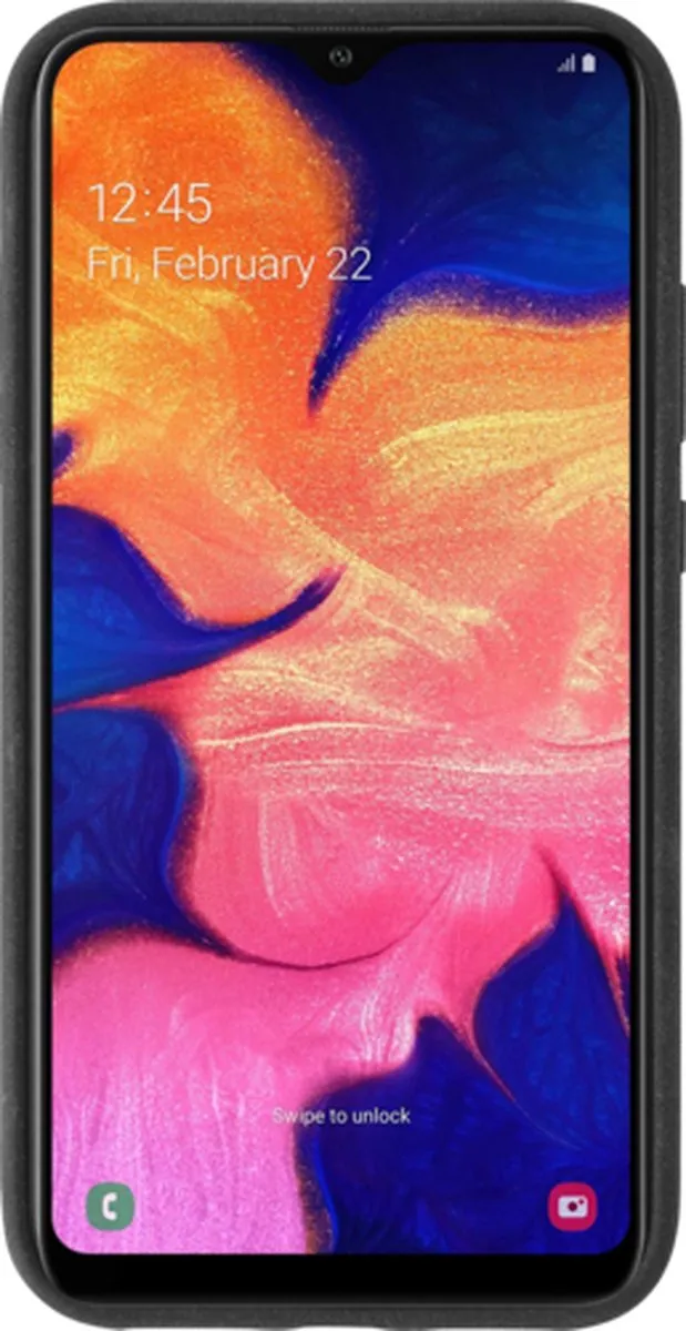 Azuri Samsung Galaxy A10 Hoesje AZCOVFLEXSAA105-BLK - Zwart