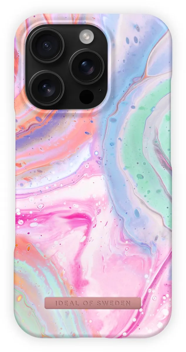 iDeal of Sweden iPhone 16 Pro Fashion Case Pastel Marble