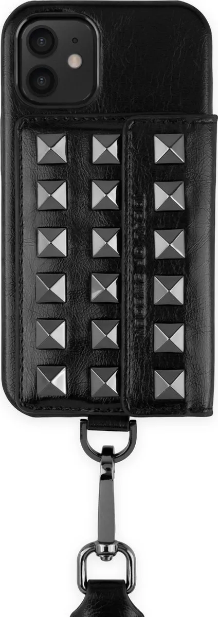 iDeal of Sweden iPhone 12 Mini Statement Case Dawn Black Studs