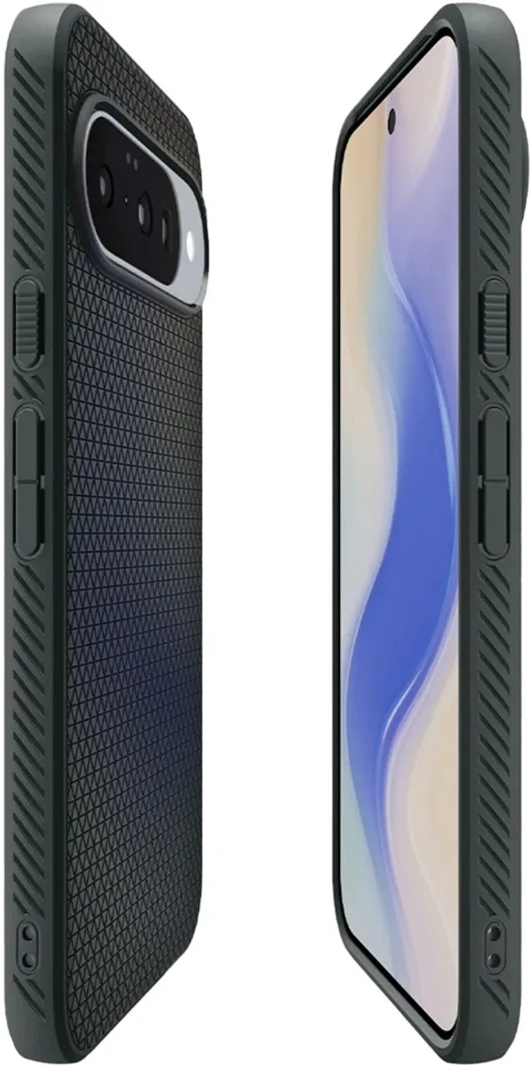 Spigen Liquid Air MagFit Backcover ACS09719 - Google Pixel 10 Pro XL - Donkergroen